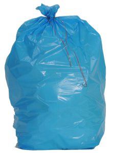 کیسه زباله آبی
